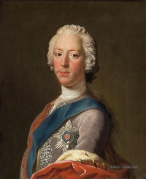Prince Charles Edward Stuart fils aîné du Prince James Francis Edward Stuart Allan Ramsay portraiture classicisme Peinture à l'huile